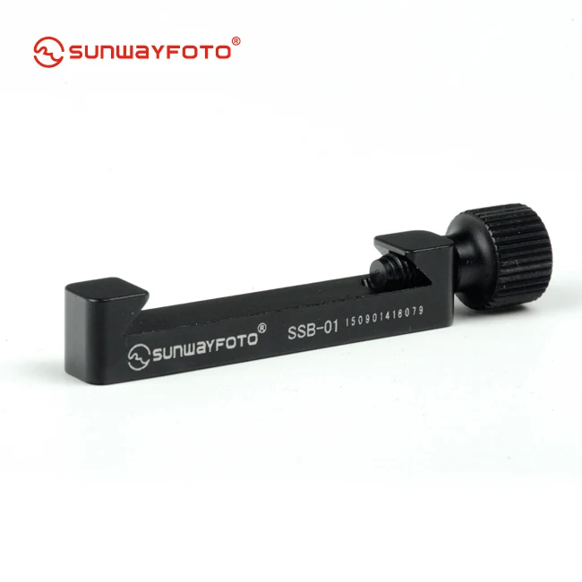 SUNWAYFOTO Camera Tripod Accessories Index Stop Bar SSB-01 for Quick Release Plate L Plate Nodal Slide