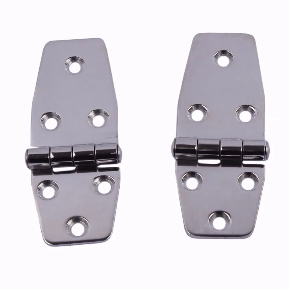 Marine hardware 2Pcs Boat Marine Flush Door Hinges 3.8