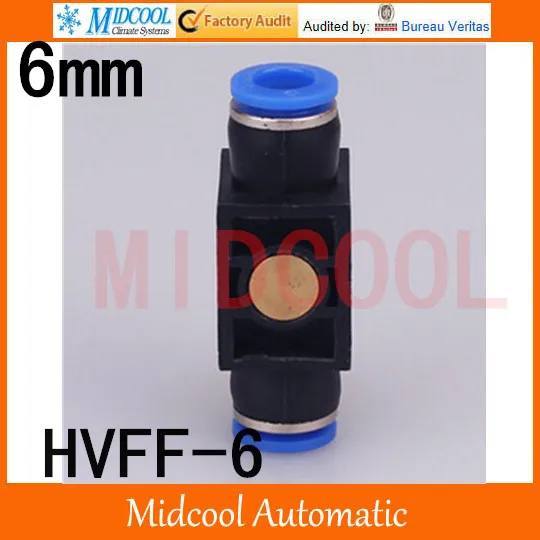 

Free shipping HVFF-6 mini hand valve control valve,Pneumatic components quick connector plastic plugs