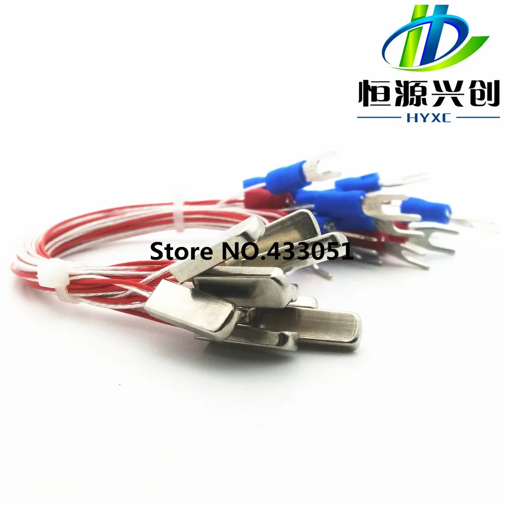 10pcs three-wire temperature sensor pt1000 chip temperature probe imported from Germany Free International Shipping