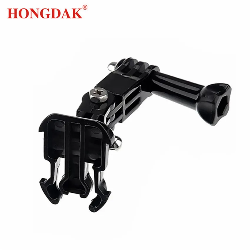 HONGDAK Gopros Phụ Kiện Máy Ảnh 3 Chiều Có Thể Điều Chỉnh Tay Quay Gắn Chân Máy Có Chân Đế