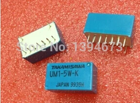 HOT NEW relay UM1-5W-K UM1-5W 5W-K UM15WK 5W 5VDC TAKAMIS DIP9