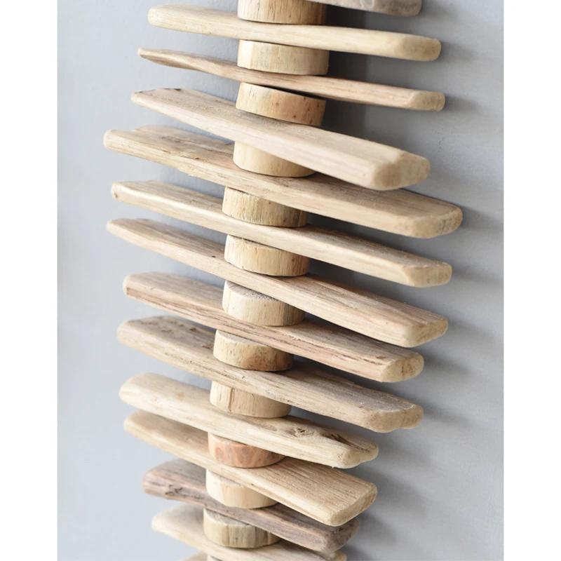 Scandinavian Hanging Decoration Vintage Wooden Crafts Fish Decorations Nordic Style Retro Home Stay Living Room Wall Art Decor