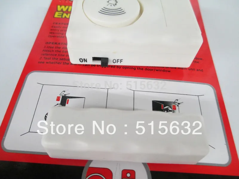 new improved version loud WINDOW/DOOR ENTRY ALARM Wireless Door Entry Security Sensor Alarm Bell Chime