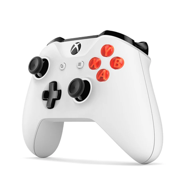 Dane żaba przyciski w kształcie pocisków ABXY zestaw z modem dla kontroler do Xbox One przyciski część naprawcza do konsoli Xbox One Slim/Xbox One Elite Gamepad