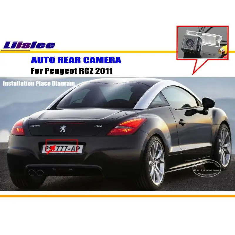 

For Peugeot RCZ 2011 Car Rearview Rear View Camera Backup Parking Back AUTO HD CCD CAM Accessories Kit