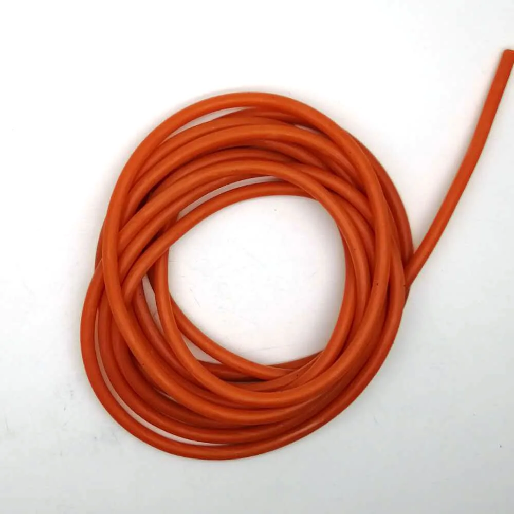 5-10 Meters  Diameter 5-6MM Solid Elastic Rubber (without hole) Natural Latex Yoga rope Used For Sports  Exercise and fitness