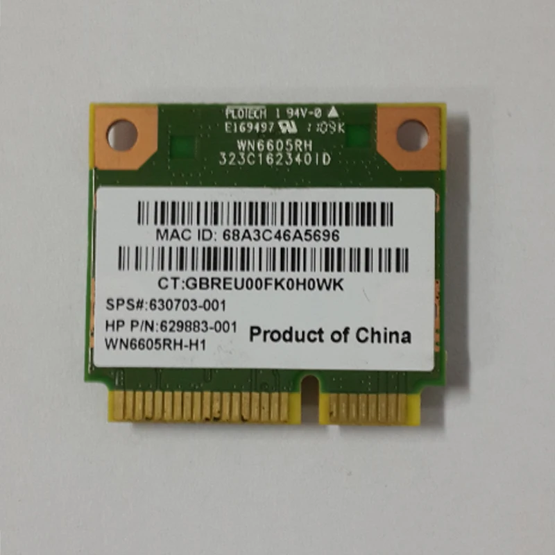 Ralink RT5390 Wifi Card For Pavilion G7 Presario CQ57 Series, SPS 630703-001