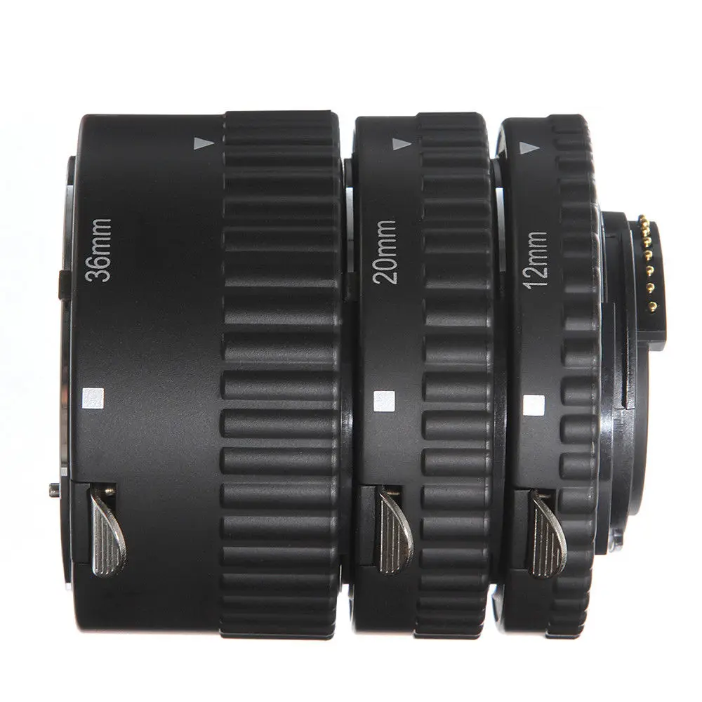 

FOTGA Auto Focus 12 + 20 + 36 mm Macro Extension Tube Set for Nikon AF AF-S DX D G Lens