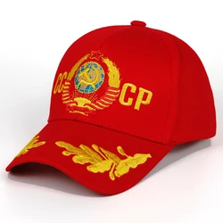 new CCCP USSR baseball cap unisex adjustable cotton CCCP embroidery snapback hat fashion caps sports hats men wholesale