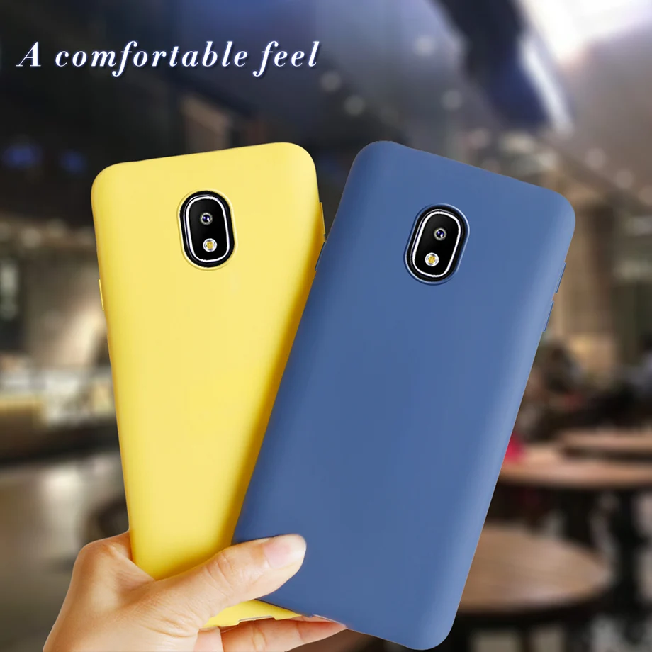 For Samsung Galaxy J3 J5 J7 Pro 2017 Case Soft Silicone Cover Coque Cute Fundas Bumper For Samsung J330 J530 J730 Phone Cases