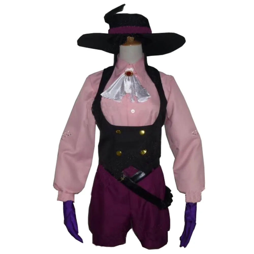 2020 Persona 5 Noir Cosplay Haru Okumura Costume Full set With Hat And Sock, Gloves