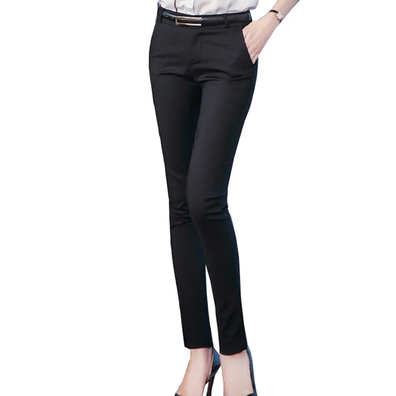 Women Pencil Pants Autumn High Waist Ladies Office Trousers Casual Female Slim Bodycon Pants Elastic Pantalones Mujer
