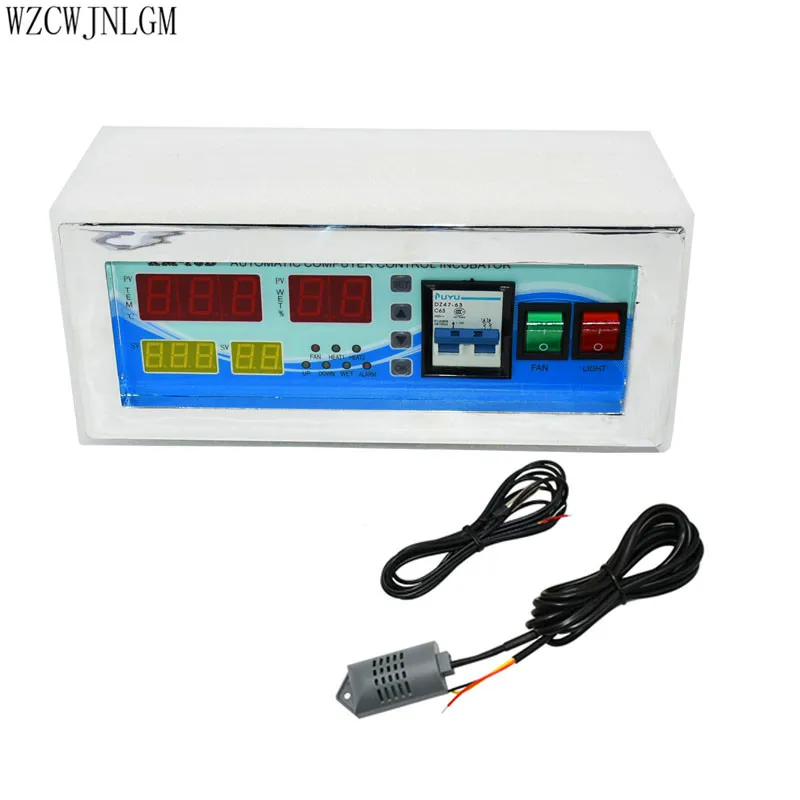 Full automatic egg incubator Controller XM-18D Thermostat with Temperature Humidity Sensors for sale 1set