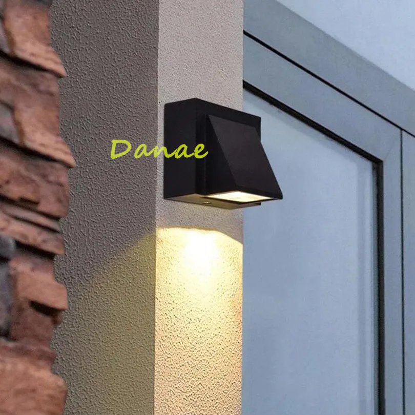 Modern Surface Mounted LED Wall Lamps 6W 12W COB Indoor Outdoor Lighting Dimmable AC110-240V Up&Down Wall Light Waterproof