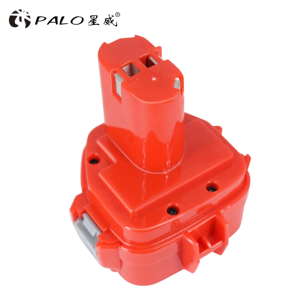 PALO For Makita Mak 12V 3000mAh Ni-MH Rechargeable Battery Pack Power Tools Battery Replacement Cordless Drill 1050D 6270D