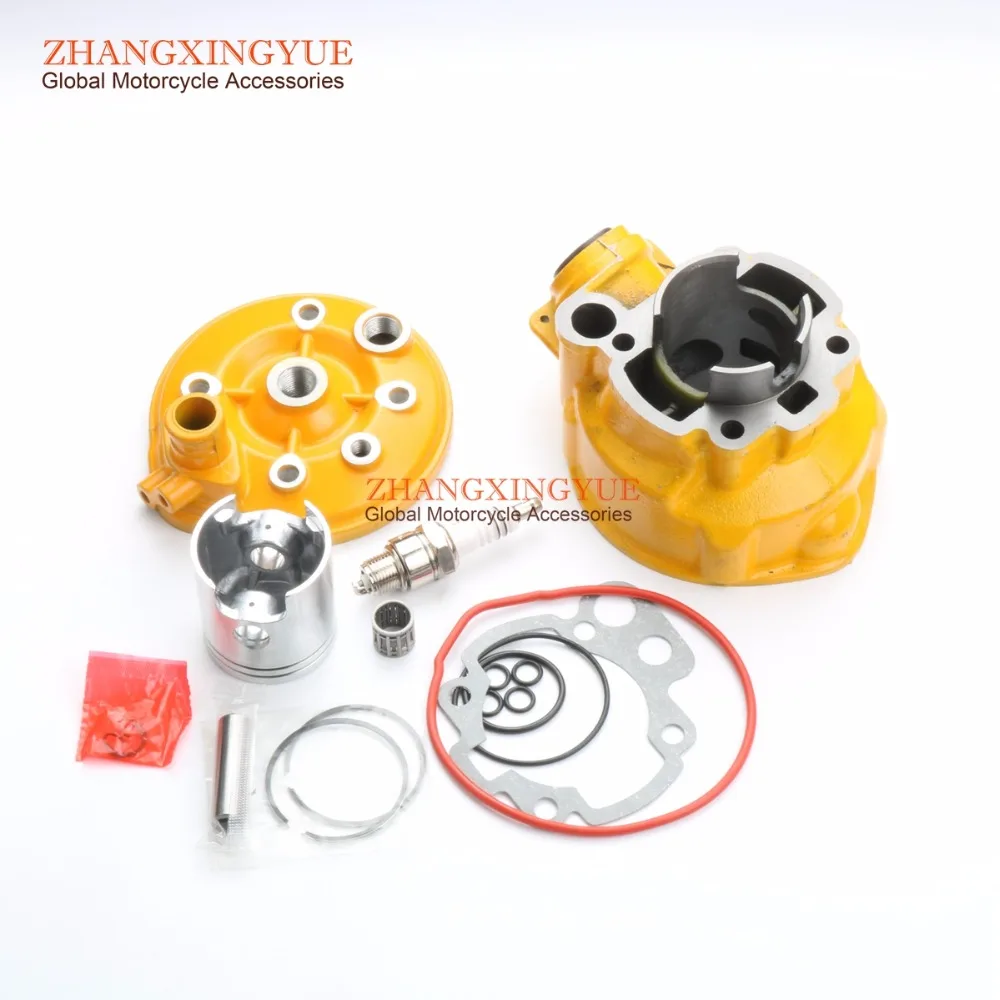 70cc cylinder kit & Cylinder head cover for Peugeot 50 xp6 xr6 AM6 47mm/12mm