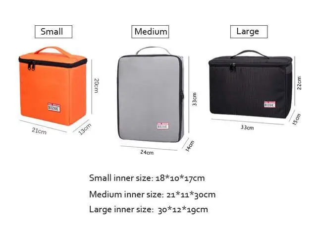 Inner Bag Protector Photography Camera Carry Bag Insert Partition Dividers Case Fit DSLR SLR Lens Canon Nikon Sony