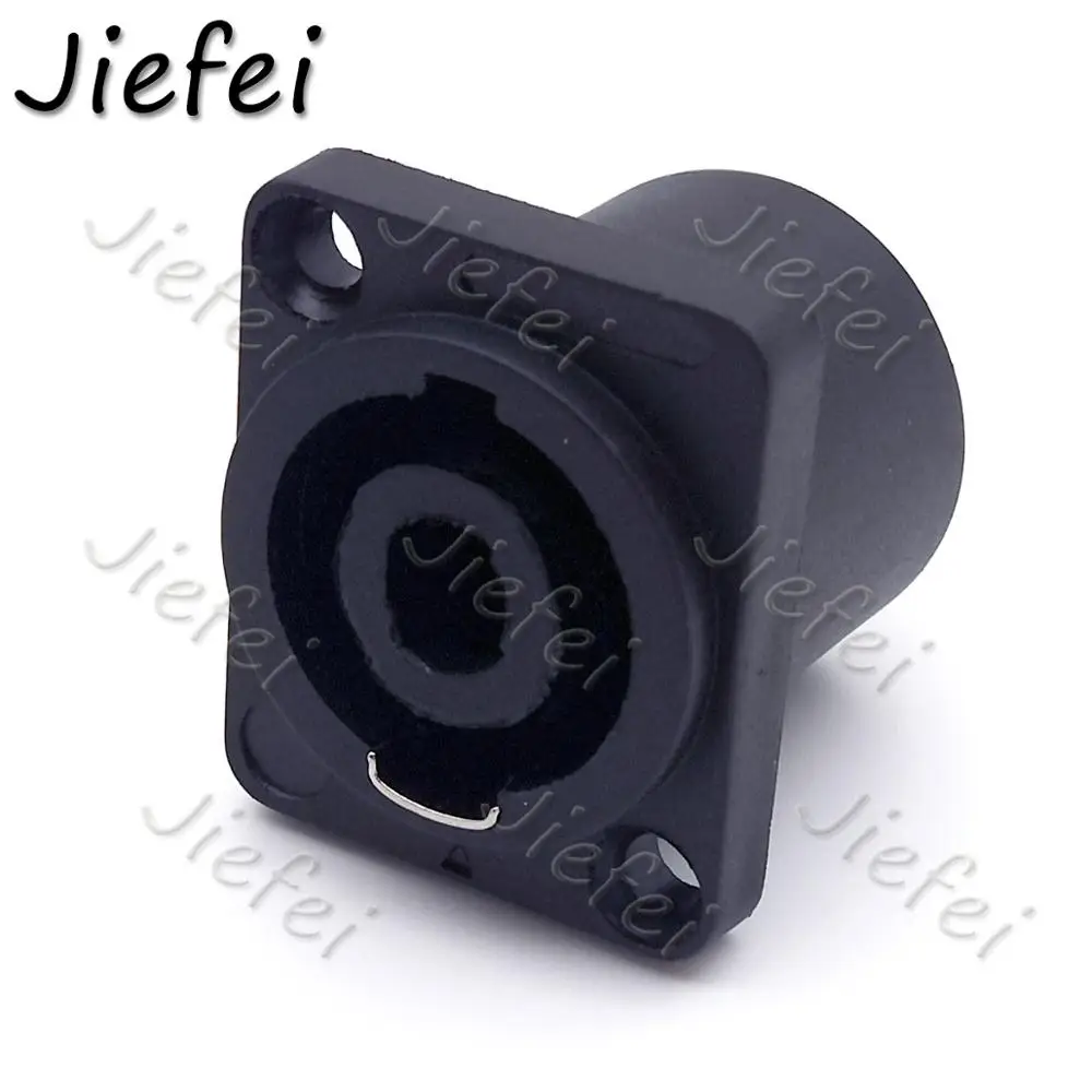 Conector de enchufe hembra Powercon, montaje en Panel Speakon de 4 pines, chasis de 4 pines, venta al por mayor, 20 unidades