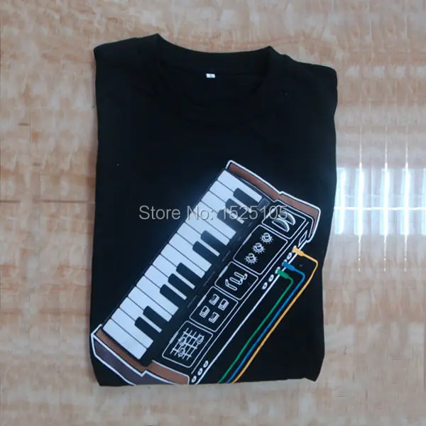 WholeSale and Retail Amazing Playable Electronic Music Band Piano T-Shirt Kits  free shipping