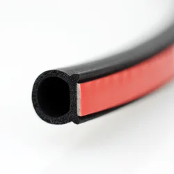 4 Meters Car Door Weatherstrip Waterproof D Type Weather Strip Car Rubber Strip Seal Epdm Seal Auto Rubber Door Seals For Car