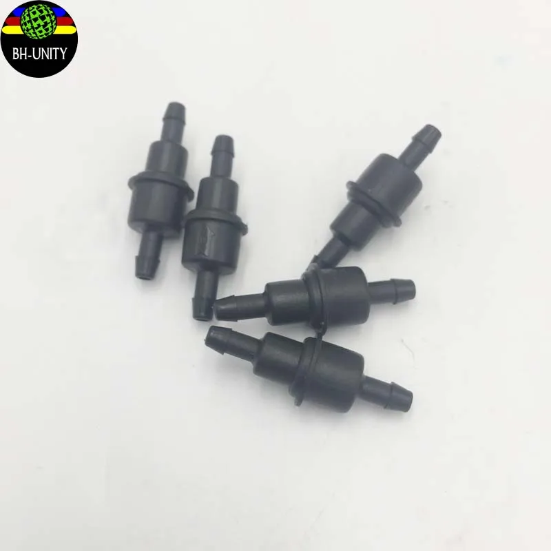 

10pcs/lot Ink Single One Way Valve Non-return Valve 4mm 6mm for Versacamm Flora Wide Format Inkjet Printer