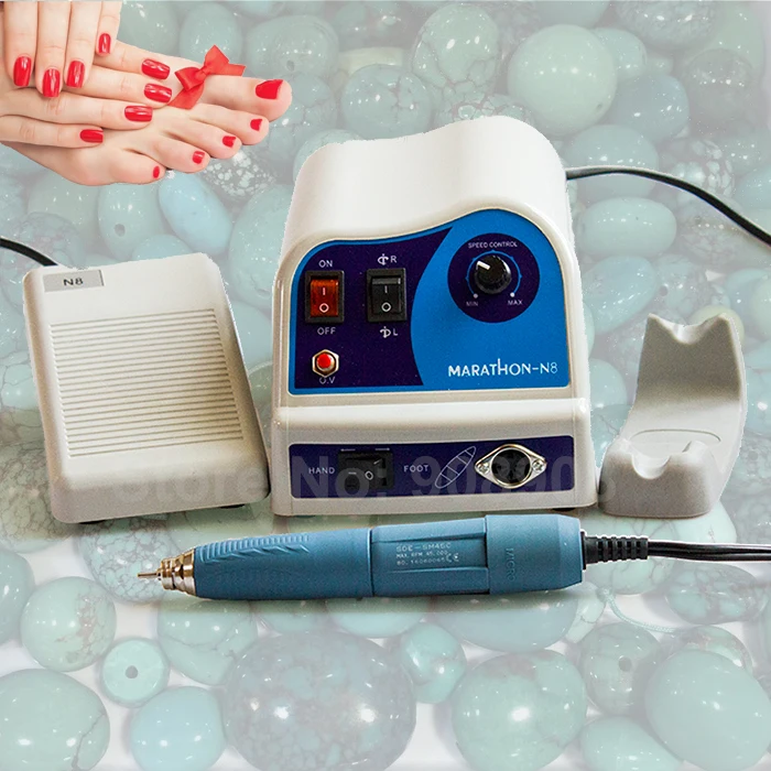 Professional Manicure Dental Lab Jade Mould Polishing Grinder N8 Micromotor Original Korea SAEYANG MARATHON 45k rpm SM45C Motor