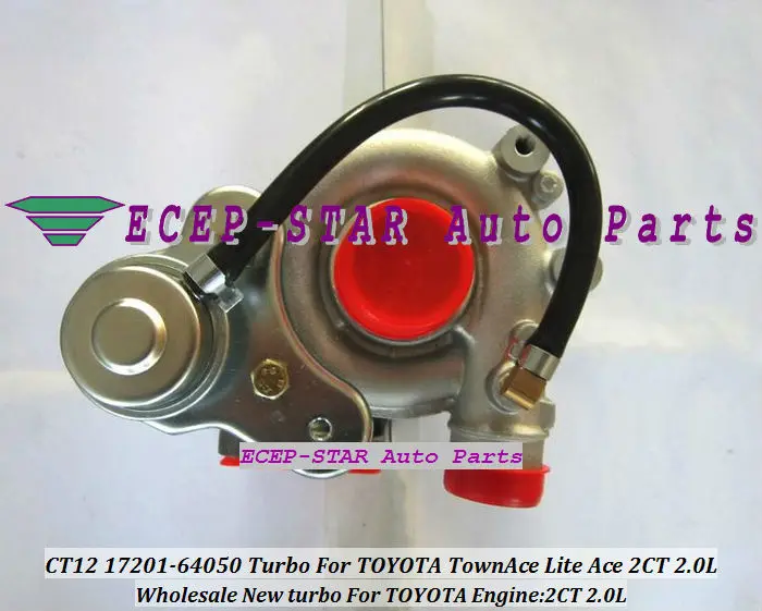 CT12 17201-64050 17201 64050 Turbo Turbine Turbocharger For TOYOTA Lite Ace CR30 TownAce Town 1992-93 2C-T 2CT 2.0L With Gaskets