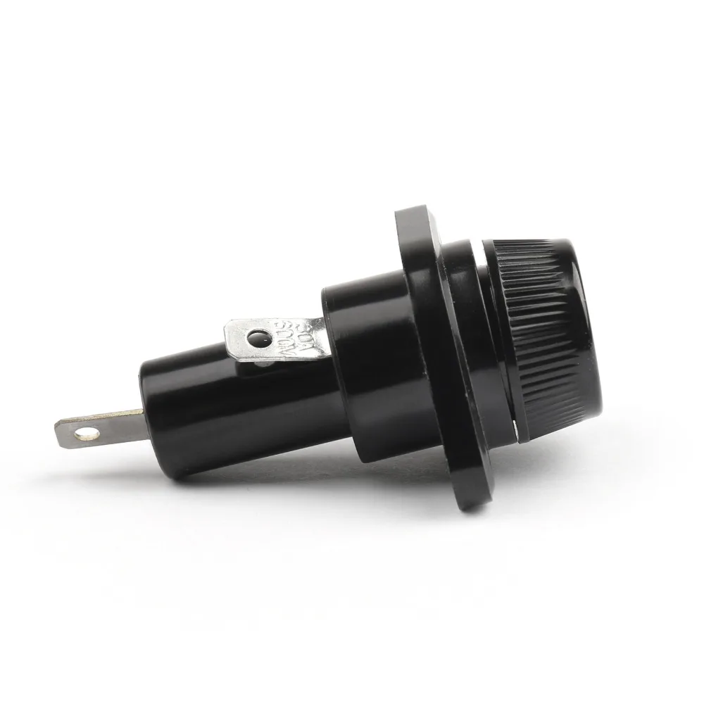 Areyourshop الصمامات SCI R3-18 لوحة جبل الهيكل فيوز حامل ل 10x38 مللي متر الزجاج الصمامات 30A 600V جديد وصول حامل الصمامات #4