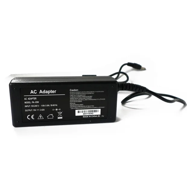 Adaptateur secteur universel pour chargeur d'ordinateur portable, 19V, 3,42a, 65W, alimentation électrique pour Asus X53E-XR2 X53E-XR3 X53E-XR5 X54H X44L-BBK4 SADP-65NB AB