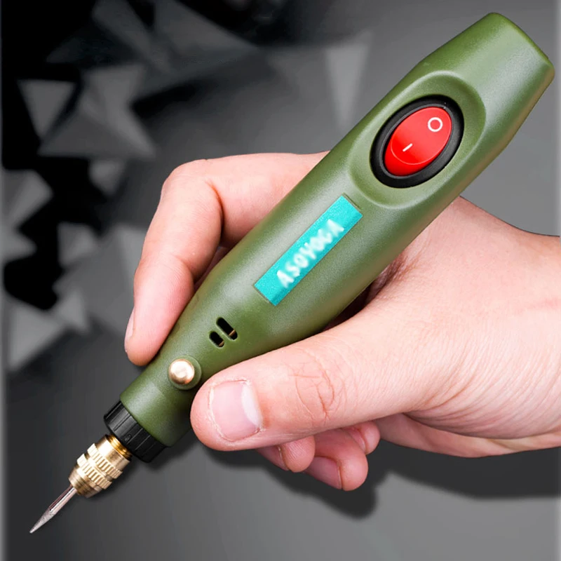 Mini DIY electric drill grinder  to send 108 accessories drill engraving polishing set, engraving Pen tools, engraving machine