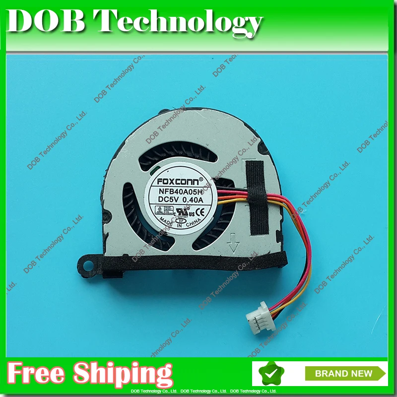 

New laptop cooling fan for ASUS EEEPC 1015 1015PX 1015p fan Eee PC 1015PE 1015PE-BBK603 4-WIRES 1015PEB KSB0405HB KSB0405HB-AF63