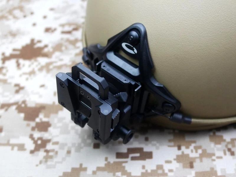 Accessori per caschi Fast Mich con supporto per casco VAS a 3 fori in alluminio