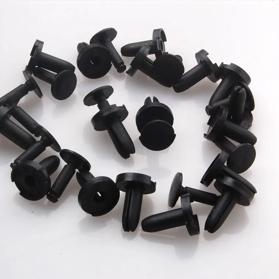 50pcs Fascia Push Type Nylon 6504521 Clips Retainer Fastener For Concorde Intrepid LHS Vision 1997-2004 Car Clip