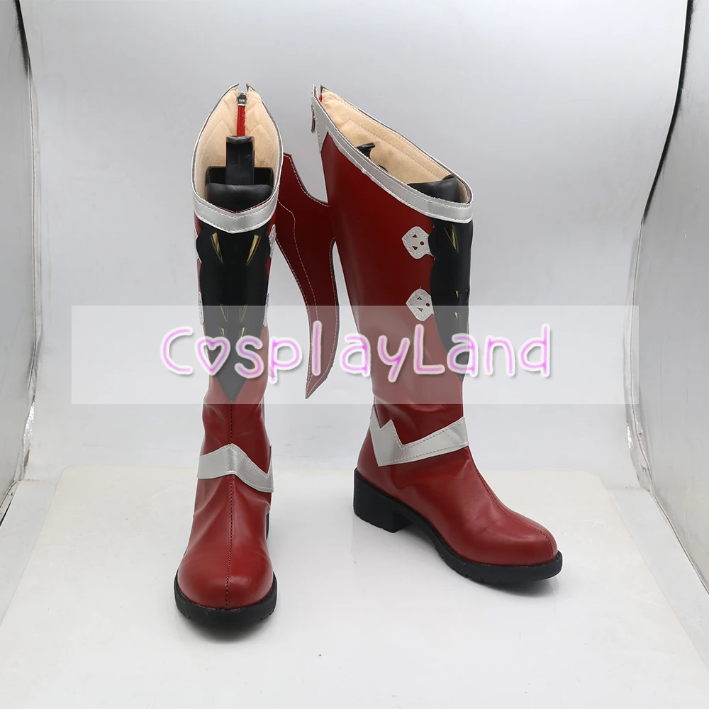 Final Fantasy XIV BRING ARTS Cosplay Shoes Boots for Adult Men Shoes Costume Accessories Custom Made Halloween Party Shoes