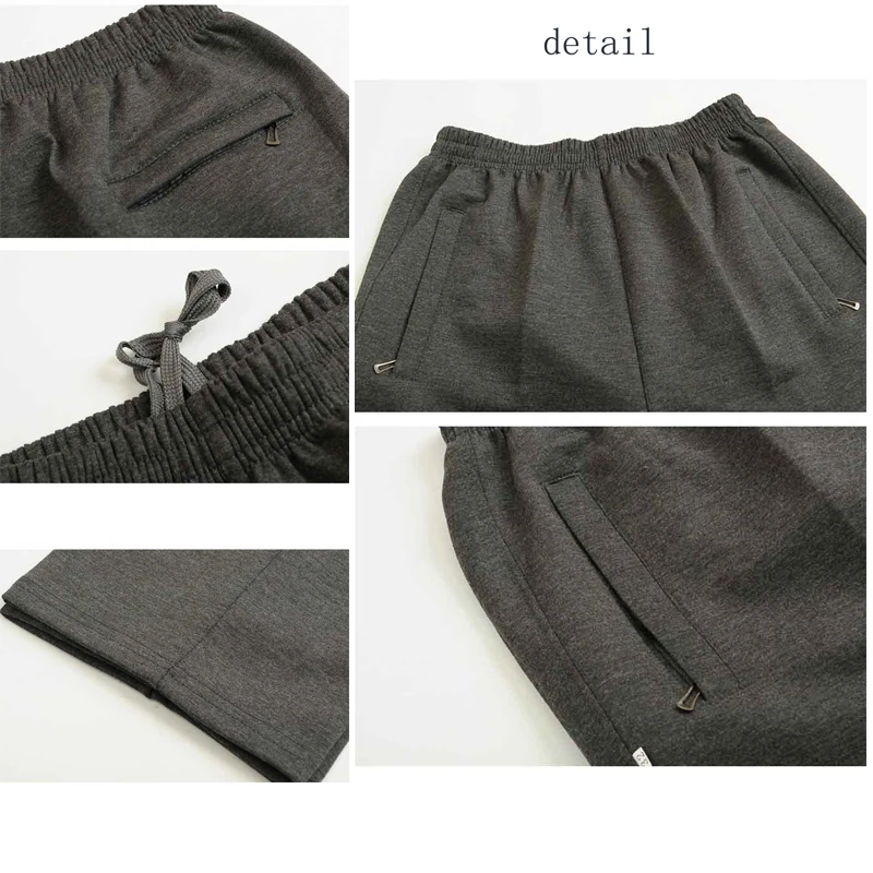 ربيع الخريف الرجال Pants غير رسمية فضفاضة Sweatpants الرجال الأساسية بنطلون رياضية قيعان رياضية الأعمال و السراويل المستقيمة غير رسمية