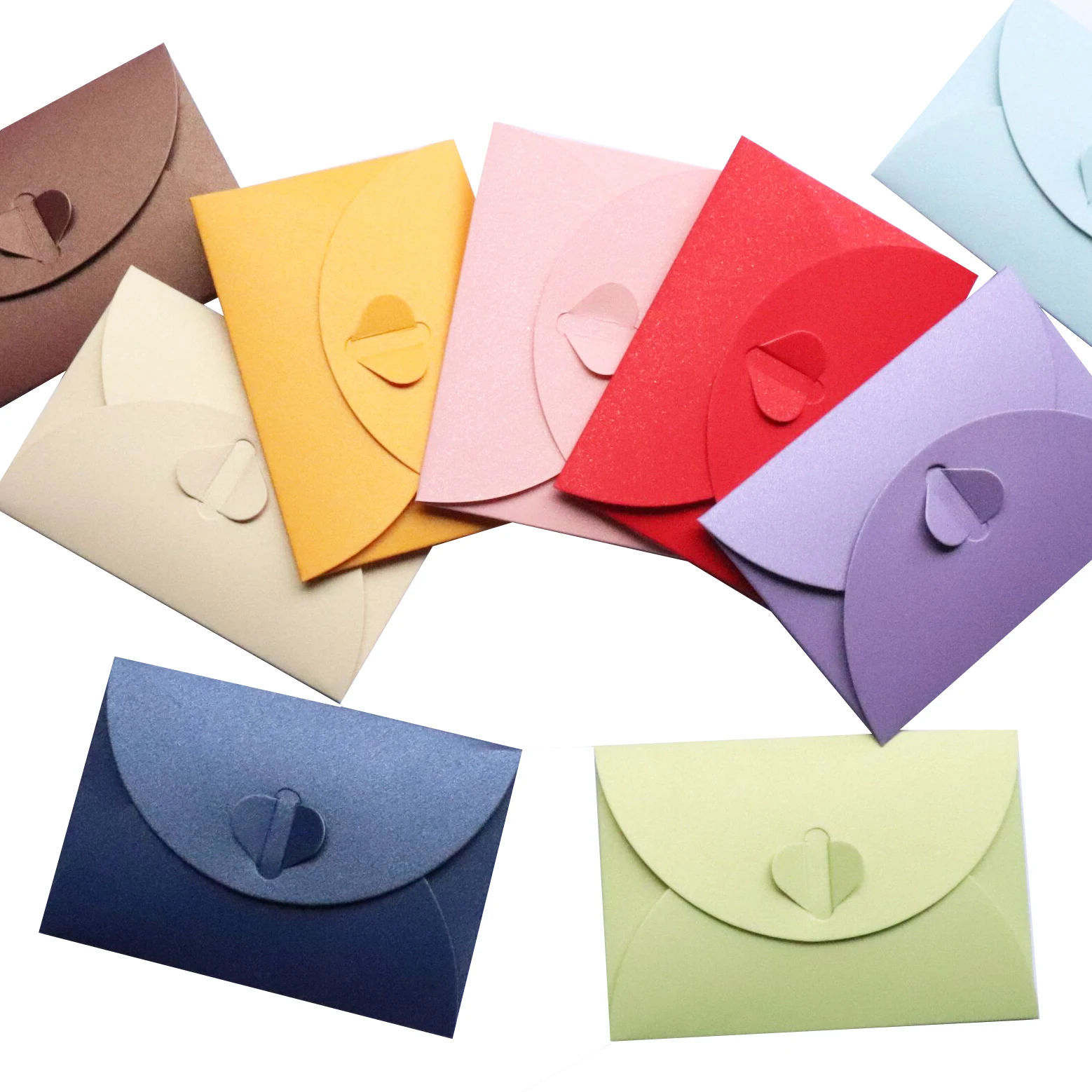 (10 pieces/lot) 17.5*11cm Colorful Vintage Envelope Pearl Paper Envelopes Gift Greeting Card Invitation Card Letter Envelopes