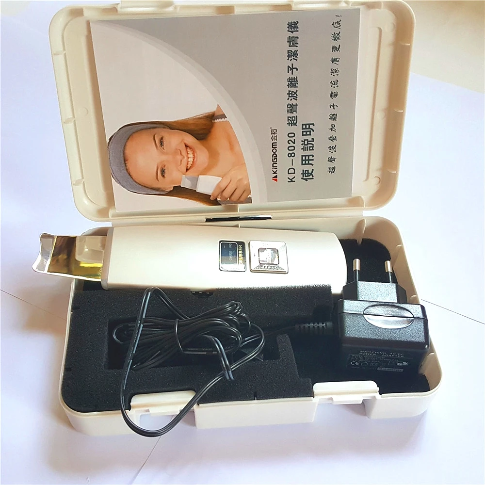 Nettoyeur ultrasonique Portable pour le visage, outil de soins du visage, élimination de l'acné, nettoyage de la peau, épurateur à ultrasons, Instrument de beauté pour Spa