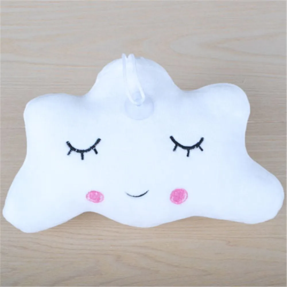 2018 Stars and Moon Dolls Pendant Cute Flaky Clouds Emoticon Pillow Cloth Lady Pillow Cloth Doll G0020