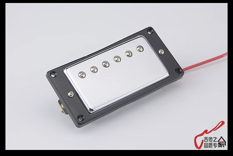 1 Set GuitarFamily Electric Guitar Alnico Humbucker Pickup For LP  Chrome Cover  ( #0413 ) MADE IN KOREA