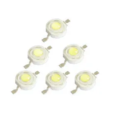 10PCS High Power 1W LED Chips Beads Bulb Diode Lamp Warm White for LED Spotlight