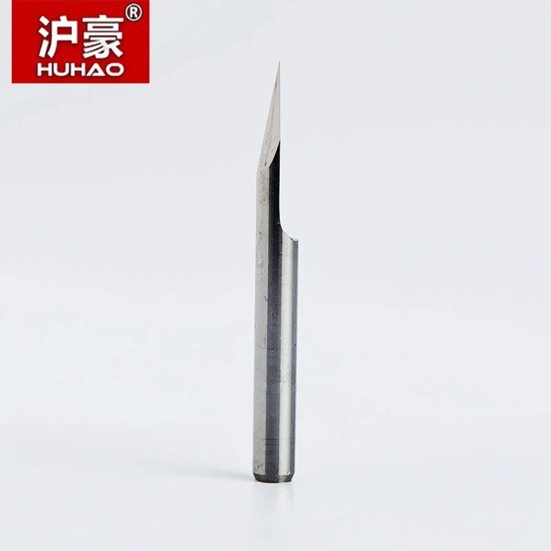 Huhao 10pcs/lot Shank 3.175mm CNC Router Bit Degree 10- 90 PCB Engraving Bits End Mill Carbide 0.1-2mm Milling Cutter