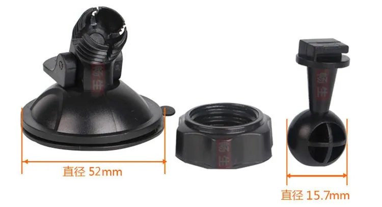 Car Bracket Windshield Suction Cup Mount Holder for Xiaomi Yi Ambarella Car DVR Dash Camera