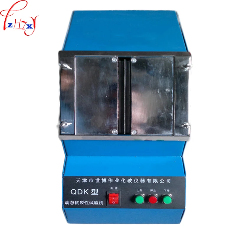 220V 30W 1PC QDK automatic dynamic anti-cracking tester desktop automatic anti-cracking putty test machine