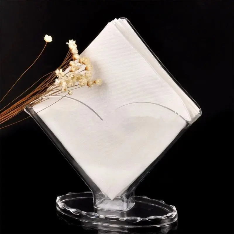 

Napkin Holder Household Transparent Acrylic Box For Napkins Home Hotel Creative Acrylic Tissue Box Storage Rack