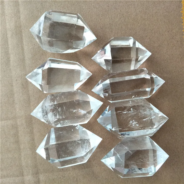 

8 pieces clear quartz crystal points healing a pointed clear quartz crystal healing
