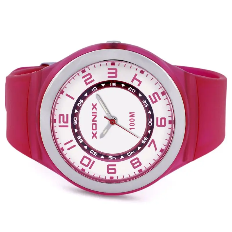 GOLDEN Sports-reloj analógico para mujer, resistente al agua, 100m, para exteriores, clásico, con personalidad, natación, buceo, RW