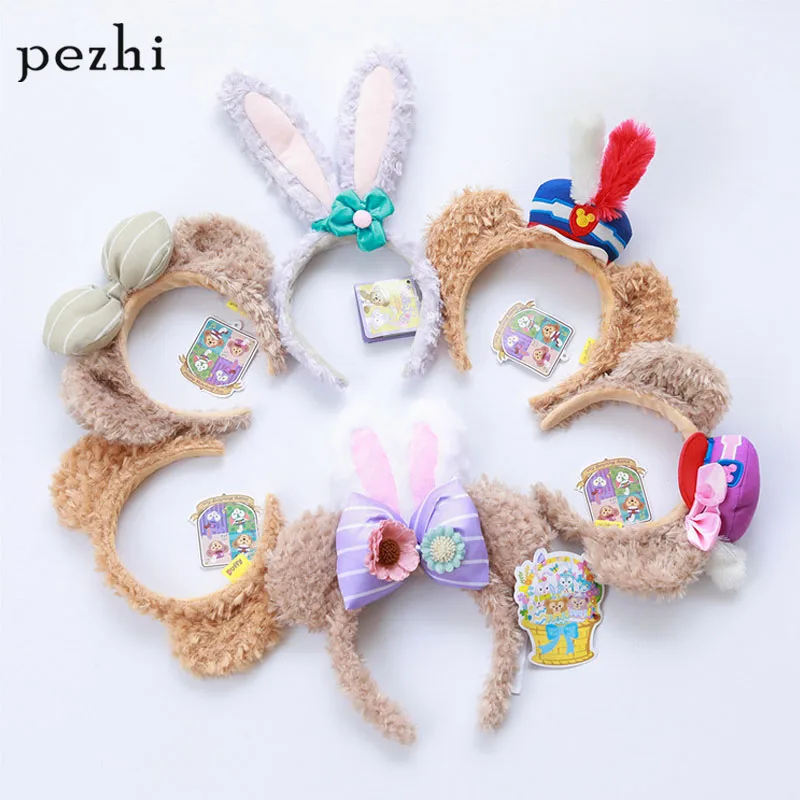 

Cartoon Easter cute Shirley Rose Ballet Rabbit Pentagram Rabbit Ears Drum Team Plush Sailor play Headband Headdress accessories