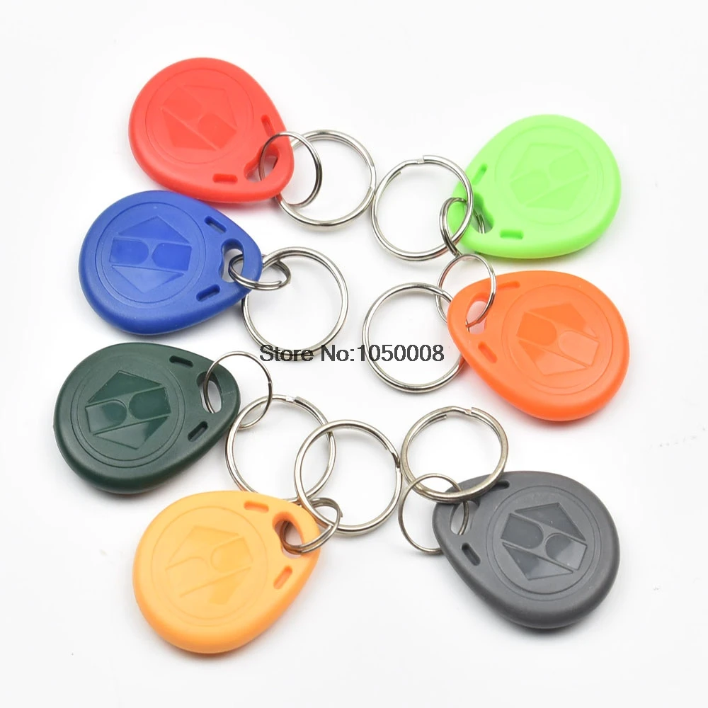 50pcs T5577 EM4305 Copy Rewritable Writable Rewrite Duplicate RFID Tag Can Copy EM4100 125khz card Proximity Token Keyfobs