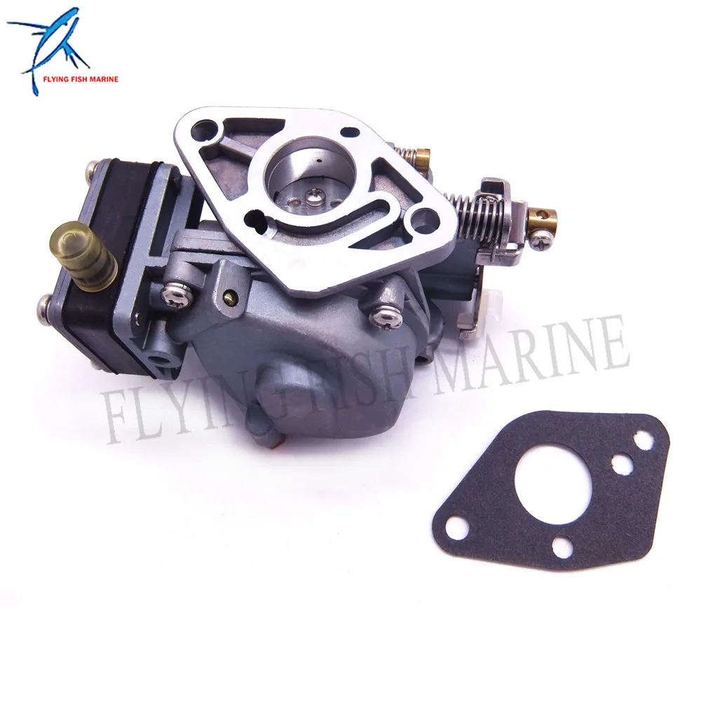 

Outboard Motor Carburetor Assy and Gasket for Hangkai 2-stroke 5hp 6hp Boat Engine